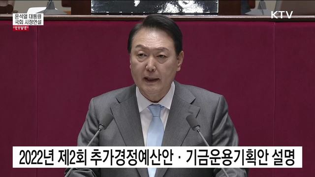 윤석열 대통령 국회 시정연설