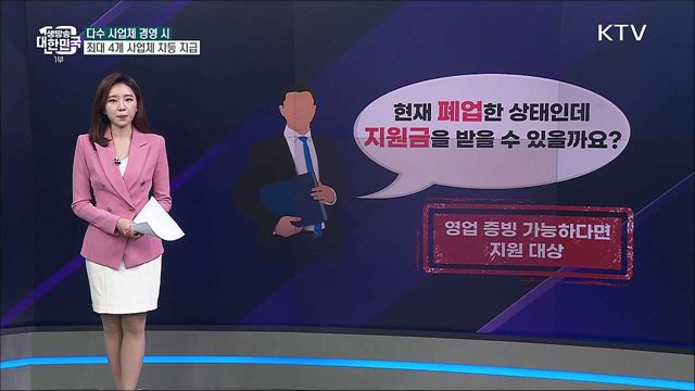 손실보전금, 사업체가 여러 개면 전부 지원받을 수 있나요? [사실은 이렇습니다]