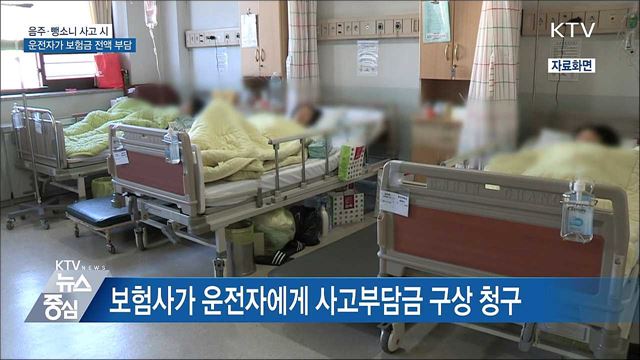 '음주·마약·뺑소니' 운전자가 보험금 전액 부담