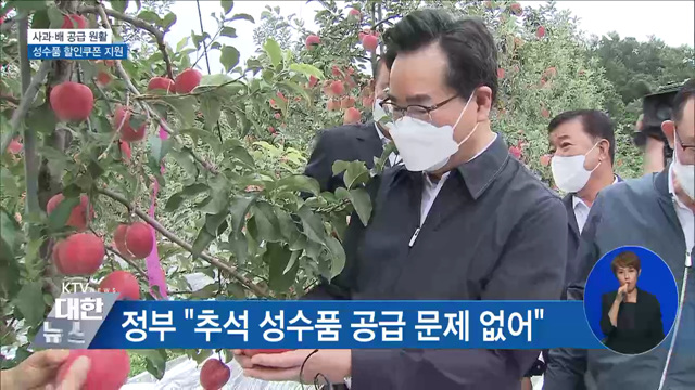 정부, 추석 물가 잡는다···"공급 문제 없어"