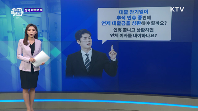 추석 연휴 중 대출 만기···연체 이자 내야 할까? [정책 바로보기]