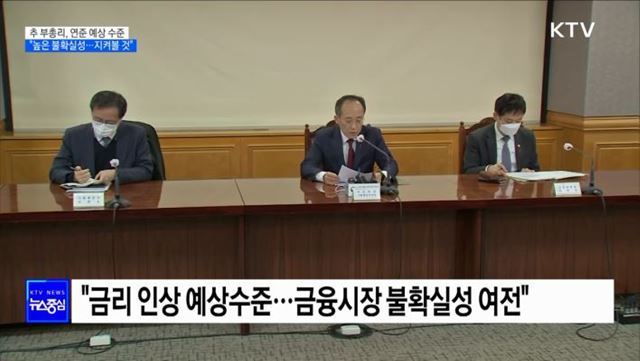 "미 금리 인상 예상 수준···앞으로 변동성 지켜볼 것"