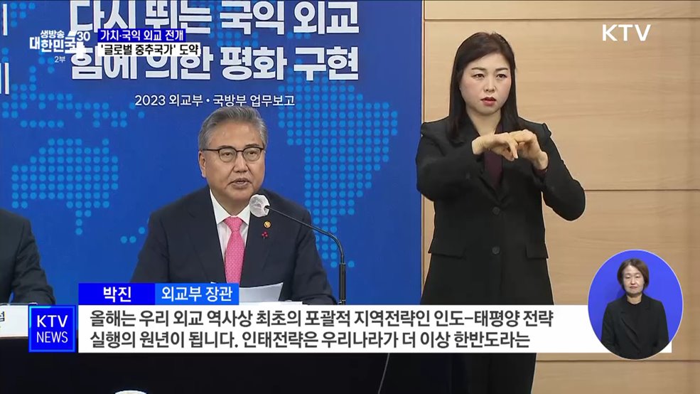 가치·국익 외교 본격 전개···'글로벌 중추국가' 도약