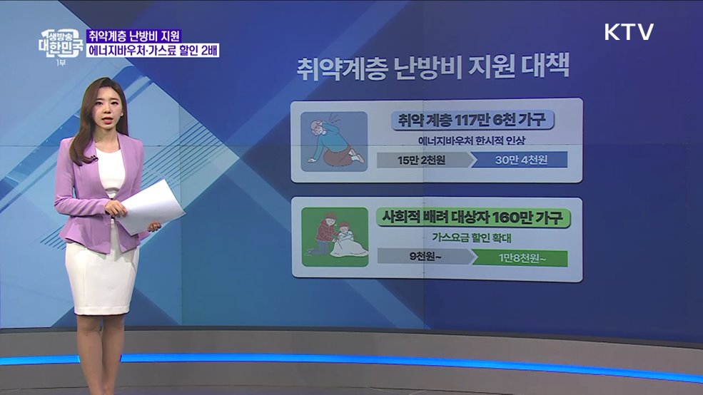 난방비 지원 확대···'에너지바우처' 지급 대상자는? [정책 바로보기]