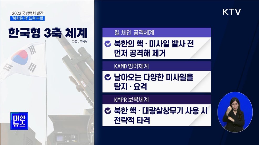 2022 국방백서 발간···'북한은 적' 표현 부활