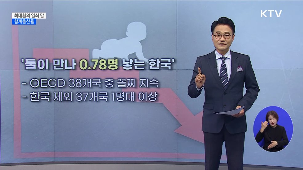 합계출산율 [최대환의 열쇠 말]