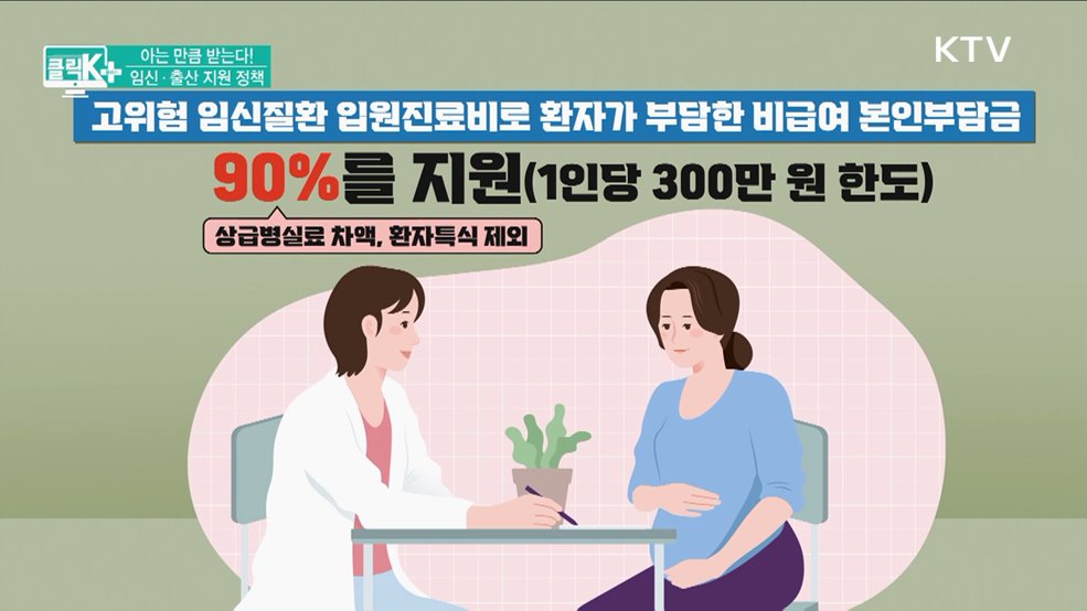 아는 만큼 받는다! 임신·출산 지원 정책 [클릭K+]