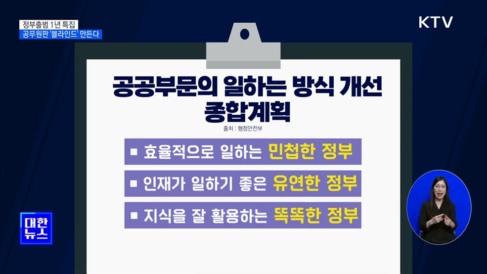 공무원판 '블라인드' 만든다···조직문화 개선