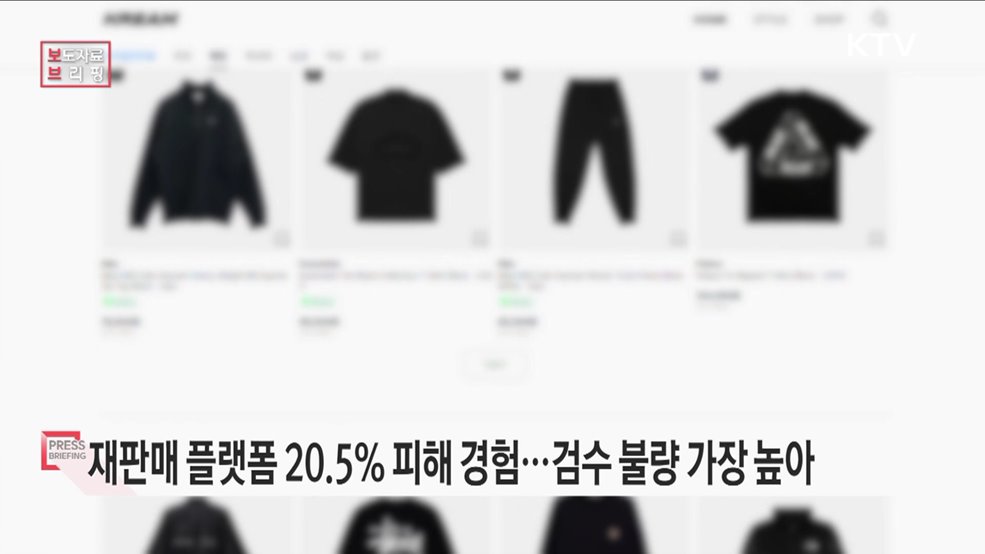 재판매(리셀) 플랫폼, 이용자의 20.5%가 불만·피해 경험