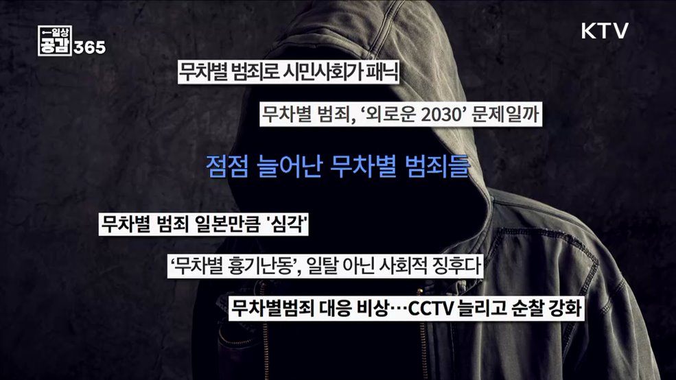 이상동기 범죄와 대책이 우리에게 남긴 질문 [일상공감365]