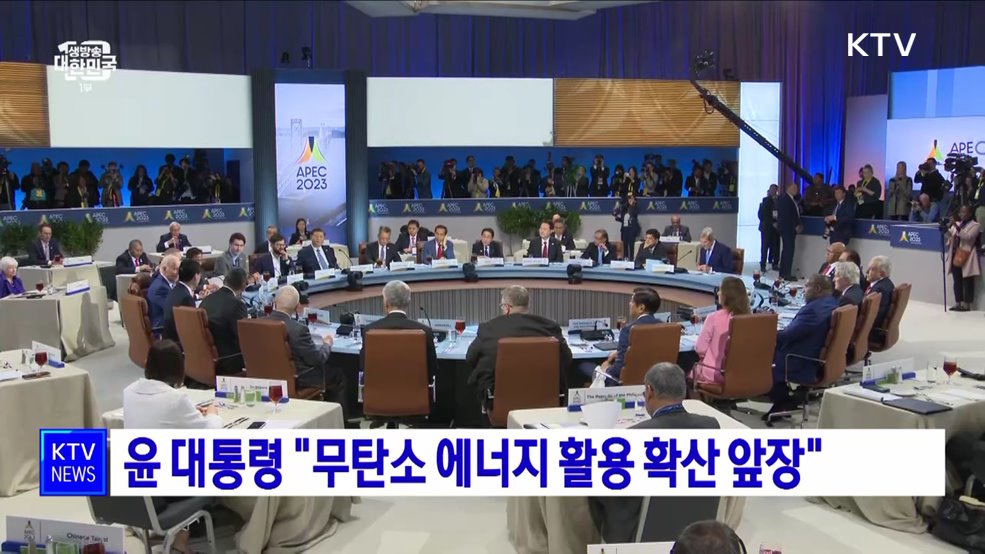윤 대통령 "무탄소 에너지 활용 확산 앞장"
