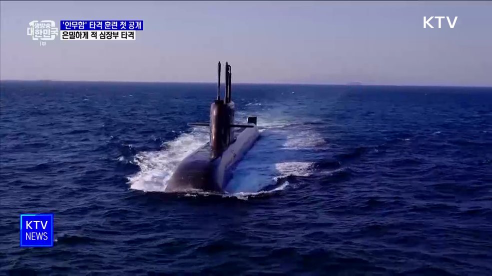 은밀하게 적 심장부 타격···SLBM 잠수함 '안무함' 타격 훈련