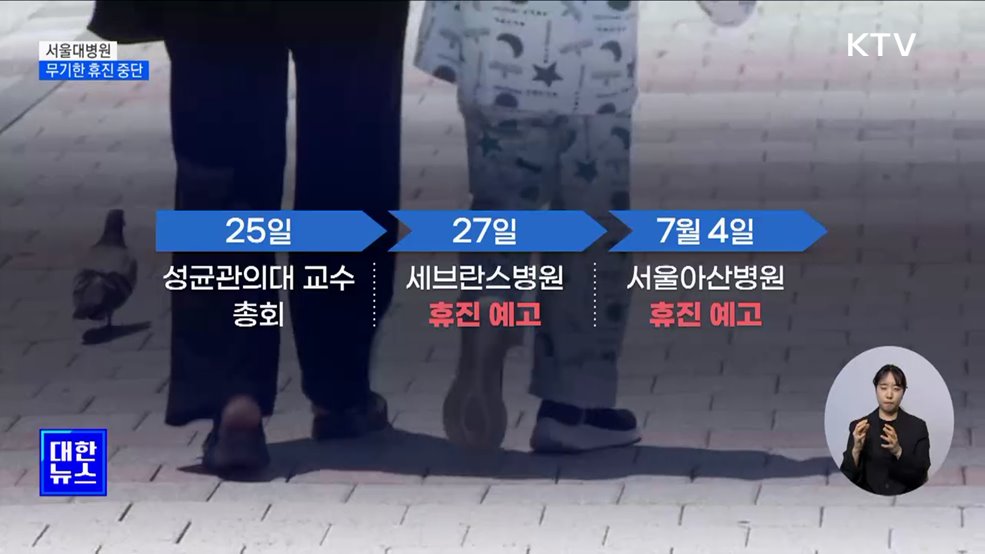 서울대병원 무기한 휴진 중단···다음 주 정상진료