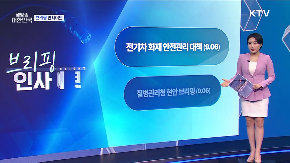 전기차 화재 안전관리 대책 (09.06) [브리핑 인사이트]