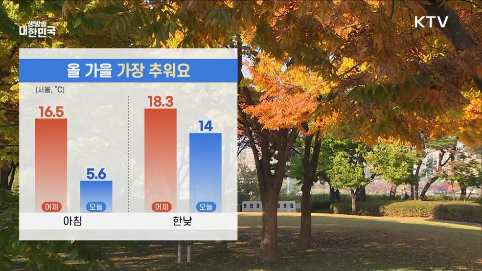 오늘의 날씨 (24. 11. 05. 10시)